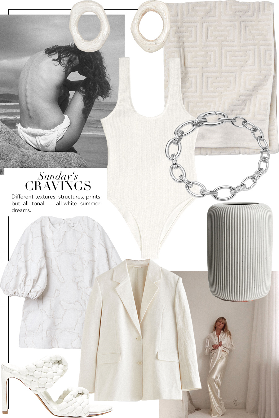 Sunday’s Cravings – All-white Summer Dreams