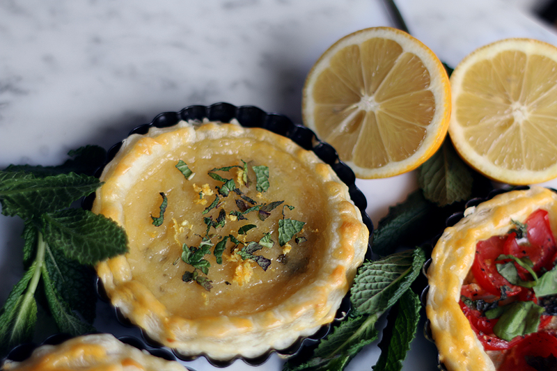 3 Easy tartes recipes which look look like more effort then they actually are, Tarte au tomate, tarte au citron, tarte au chocolat nutella