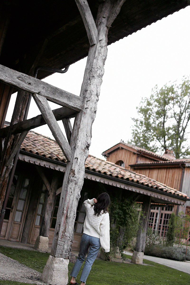 At Les Sources de Caudalie Spa. With Caudalie in Bordeaux