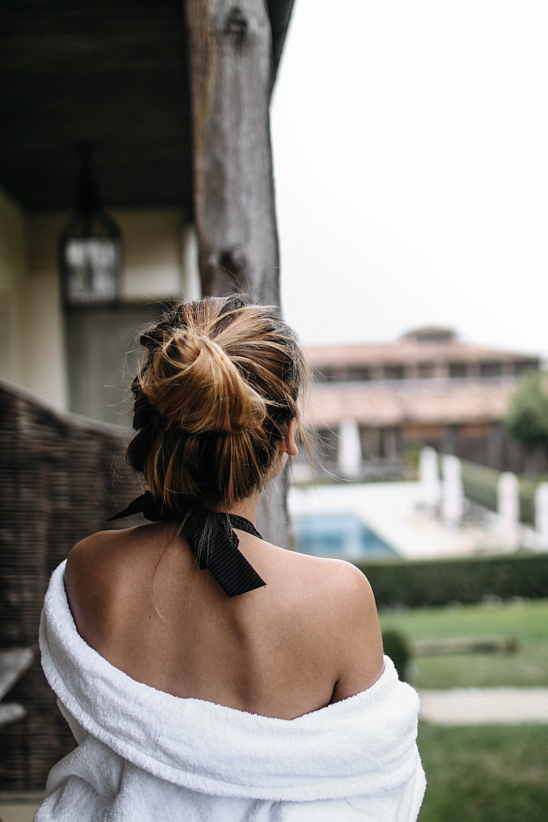 At Les Sources de Caudalie Spa. With Caudalie in Bordeaux