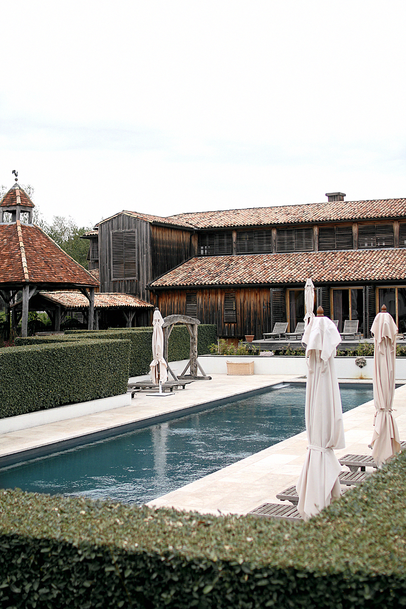 At Les Sources de Caudalie Spa. With Caudalie in Bordeaux