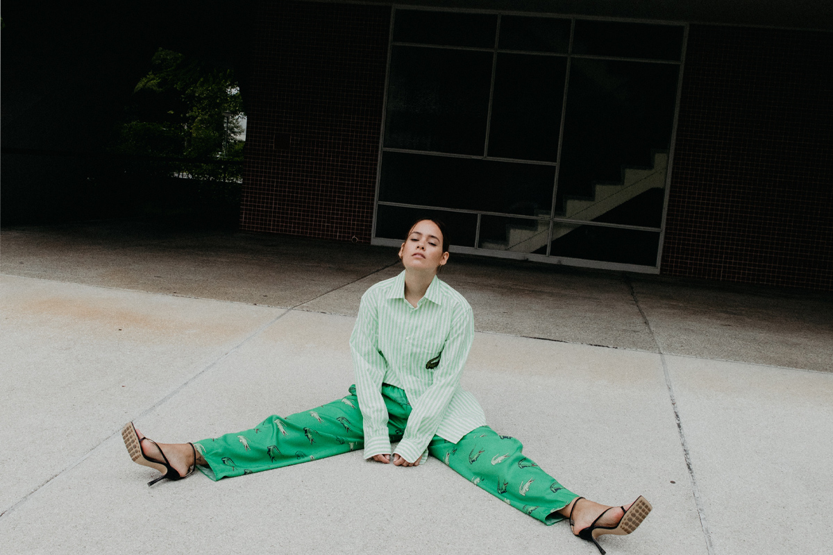 Nisi and Desi wearing Lacoste Spring 2020 by Louise Trotter