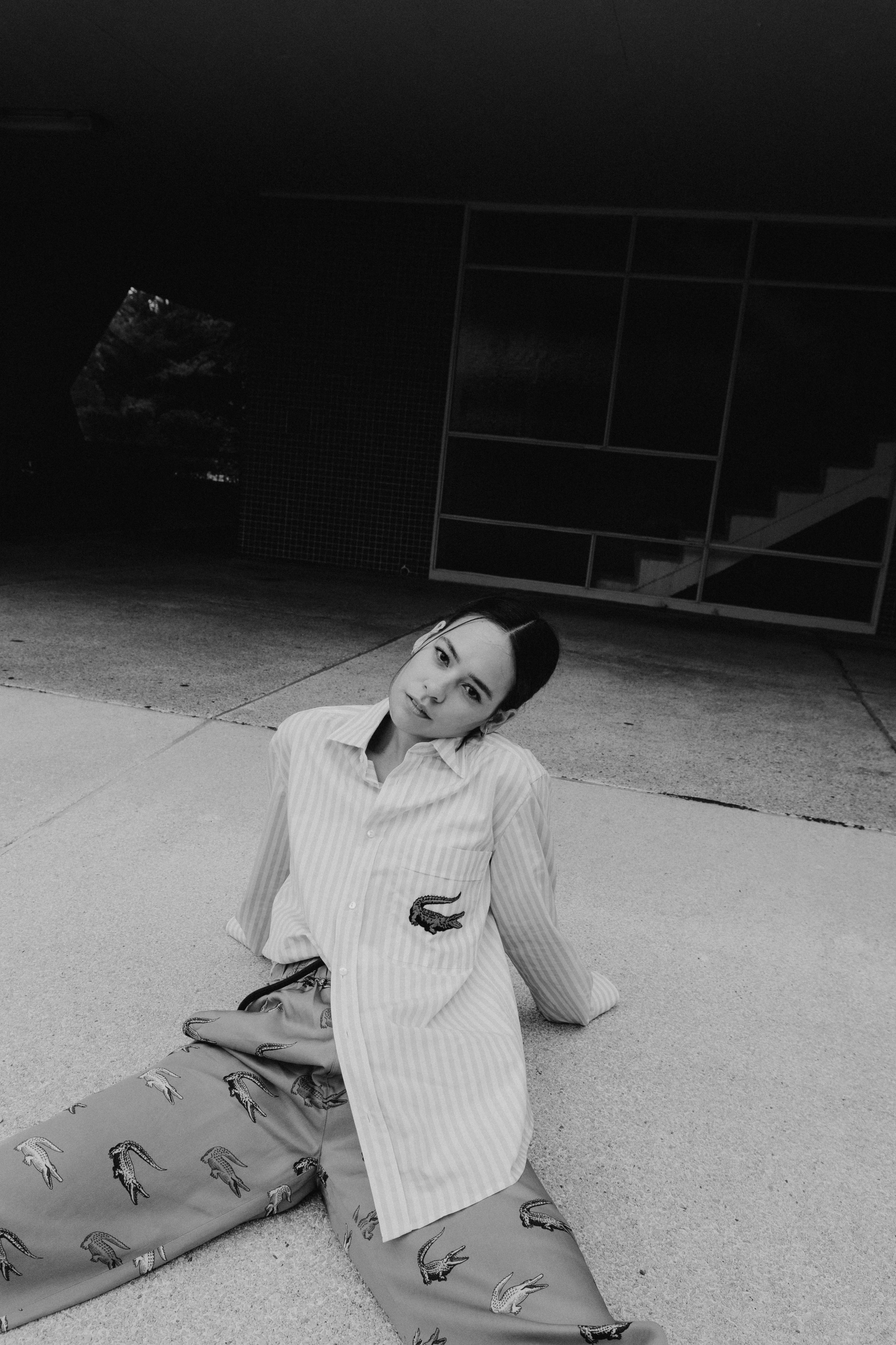 Nisi and Desi wearing Lacoste Spring 2020 by Louise Trotter