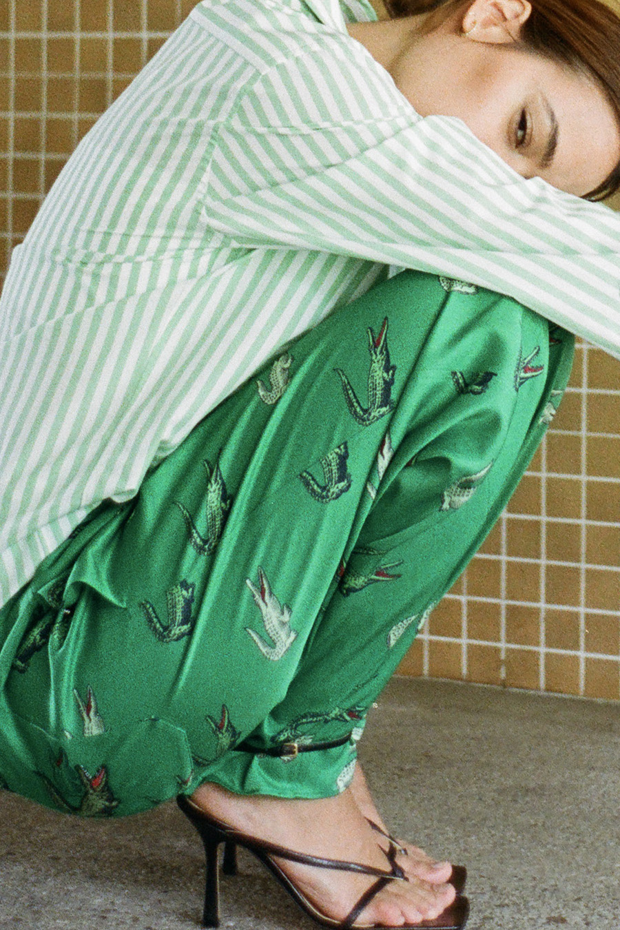 Nisi and Desi wearing Lacoste Spring 2020 by Louise Trotter