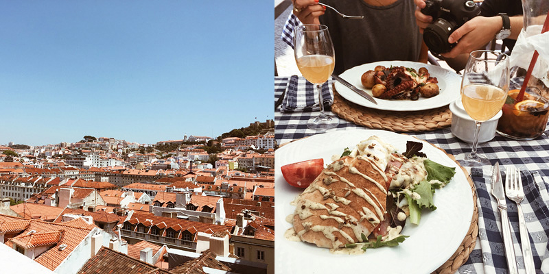 Lisbon and food at Café Royale