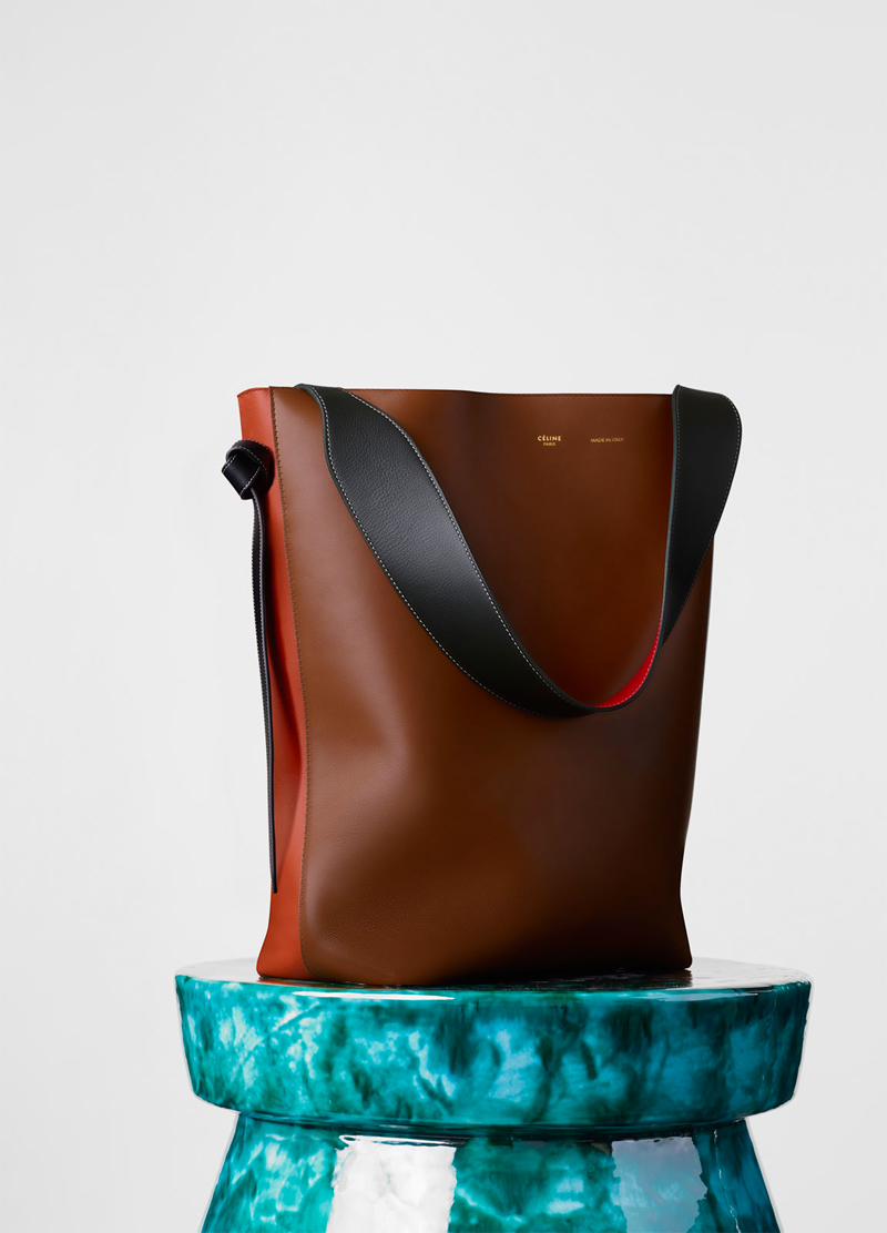 Dream handbags; Céline Twisted Cabas Bicolor