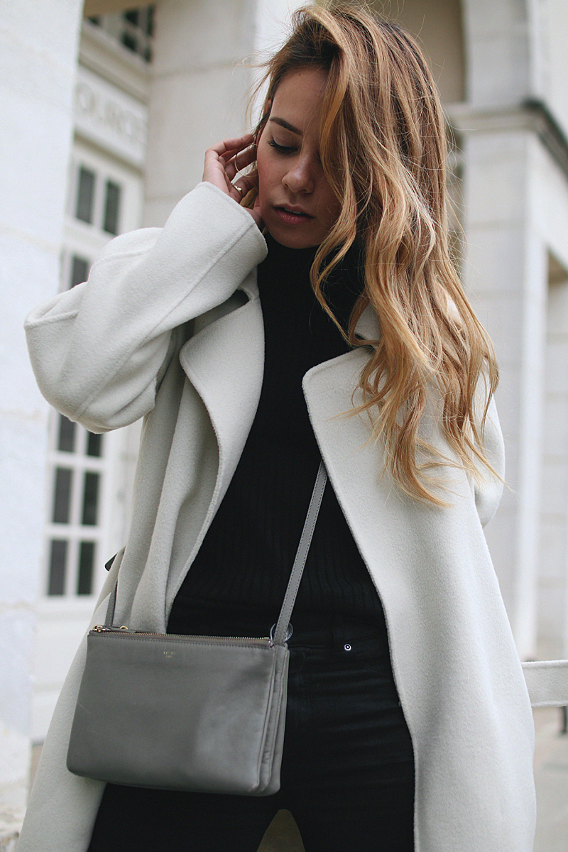 Outfit: The cream colored Wrap Coat » teetharejade