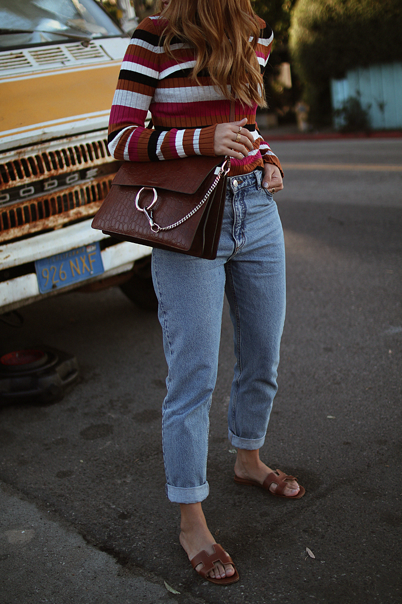Outfit: Multicolored Stripes in Los Angeles » teetharejade