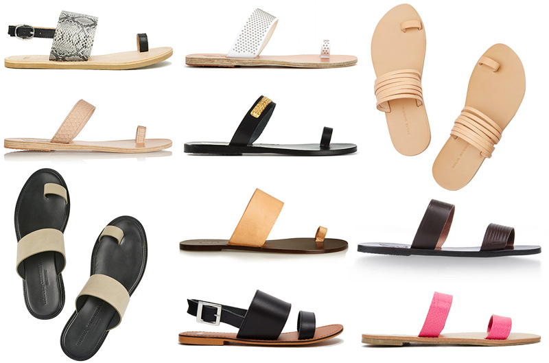 toe band sandals