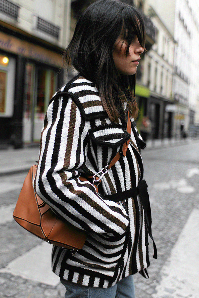 The coat edit: multi-colored or textured coats