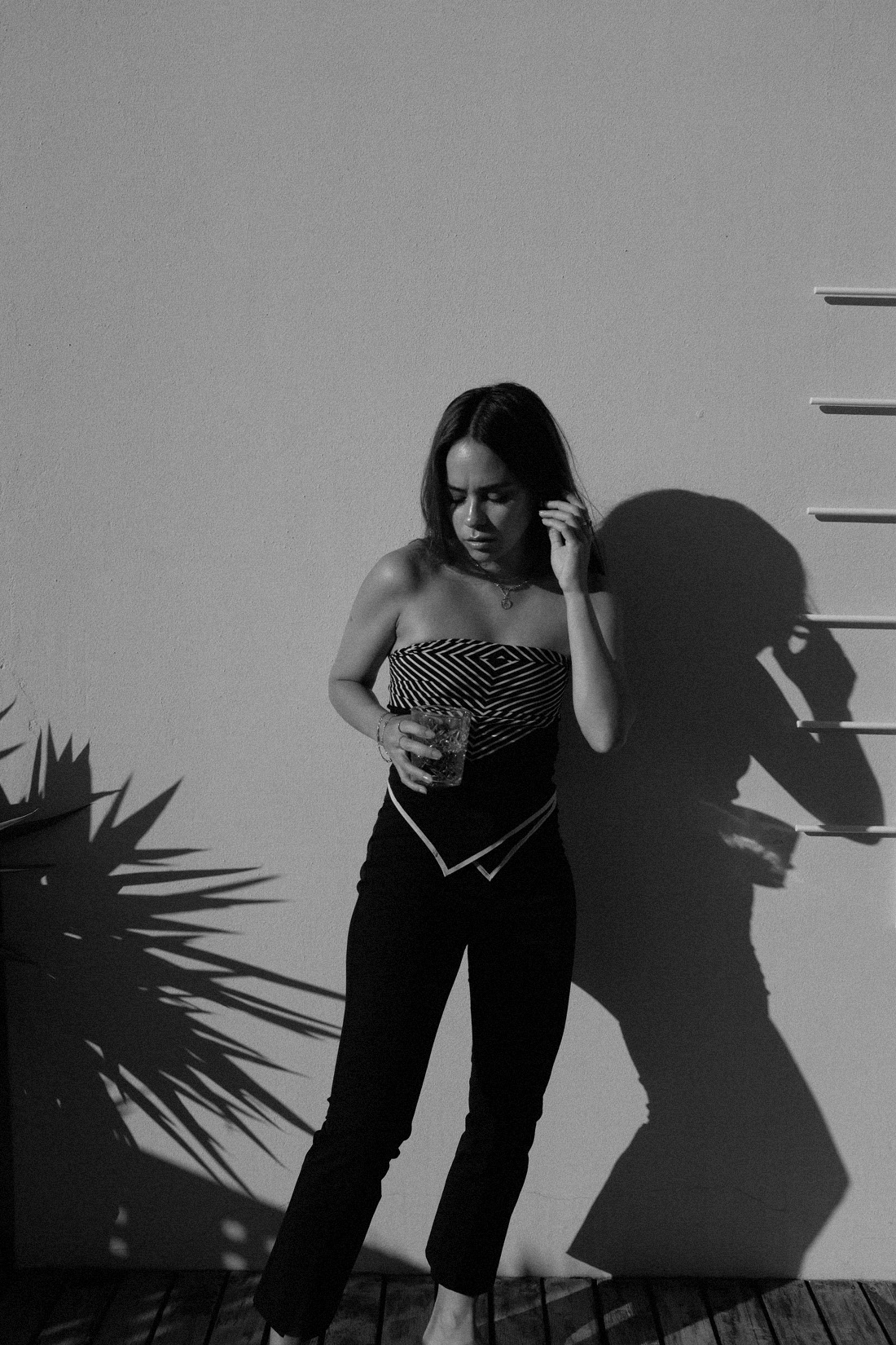 How to wear a scarf as a top