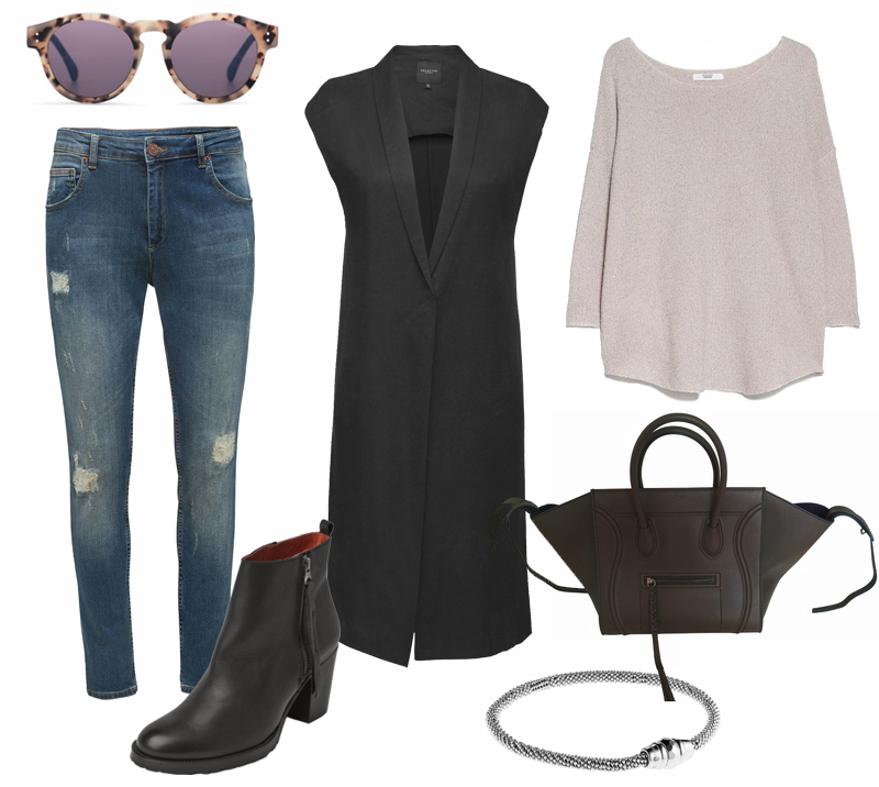 Celine Phantom, Sleeveless Blazer, West, Gilet, Layering