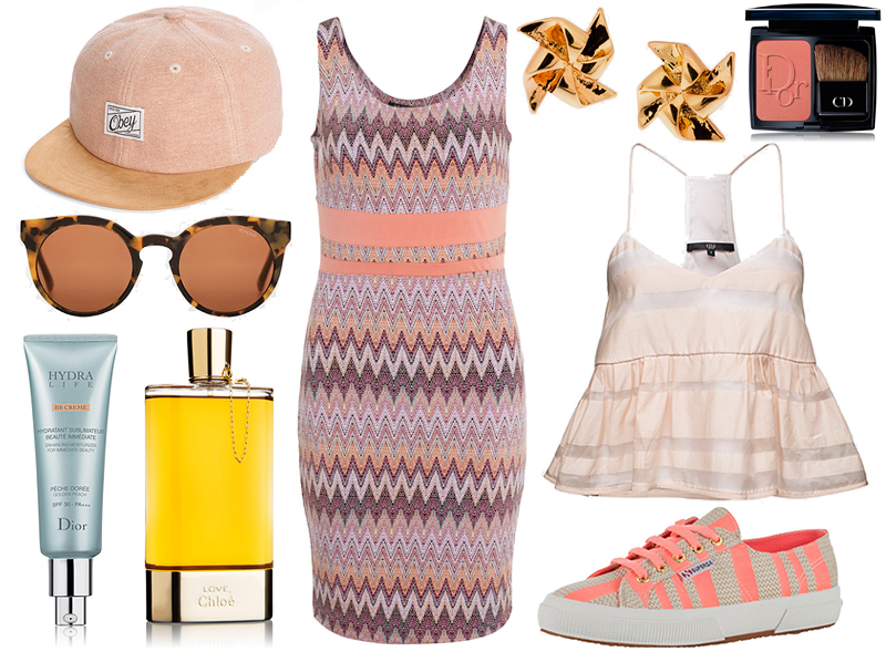 Sunday's Cravings in soft pastell spring colors