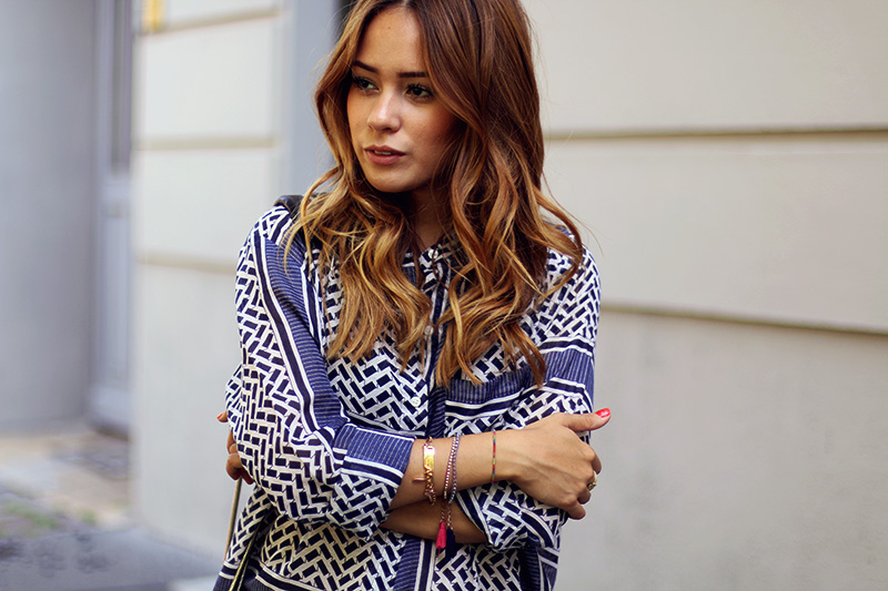 Lollys Laundry, Print Tunika, Stuart Weitzman Overknees, Alexander Wang Brenda Camera Bag