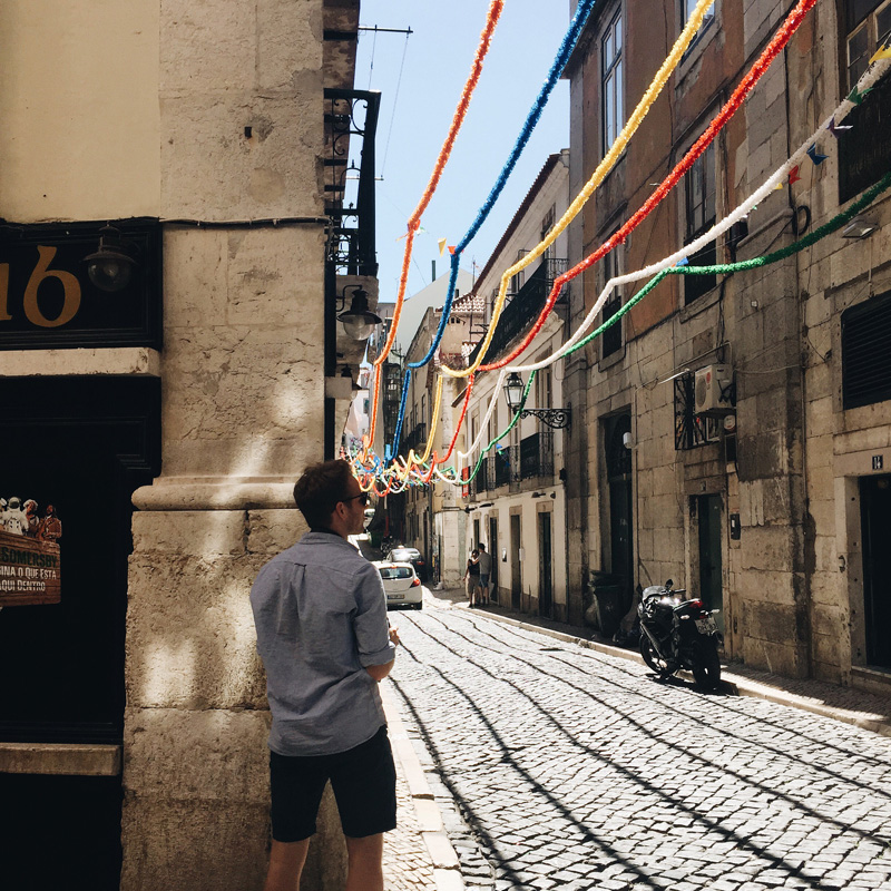 Stephan in Bairro Alto, Lisbon