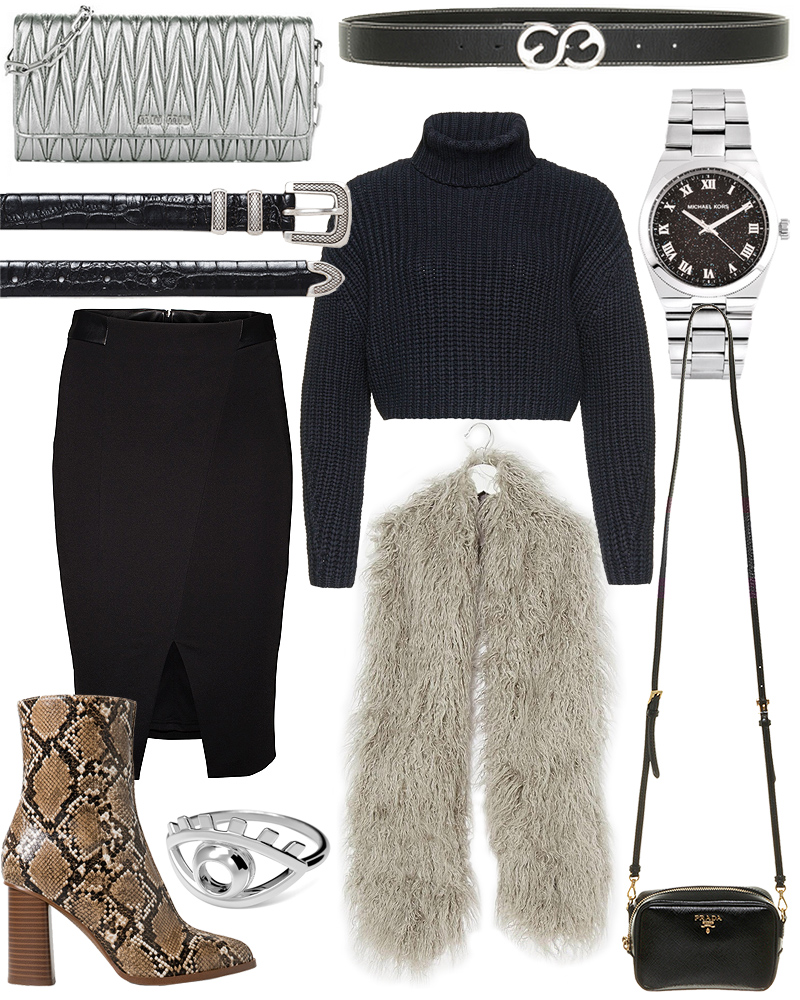 Sunday's Cravings: Midi Boots, Gürtel, Schal in Felloptik (Midi boots, belts and fur scarves)